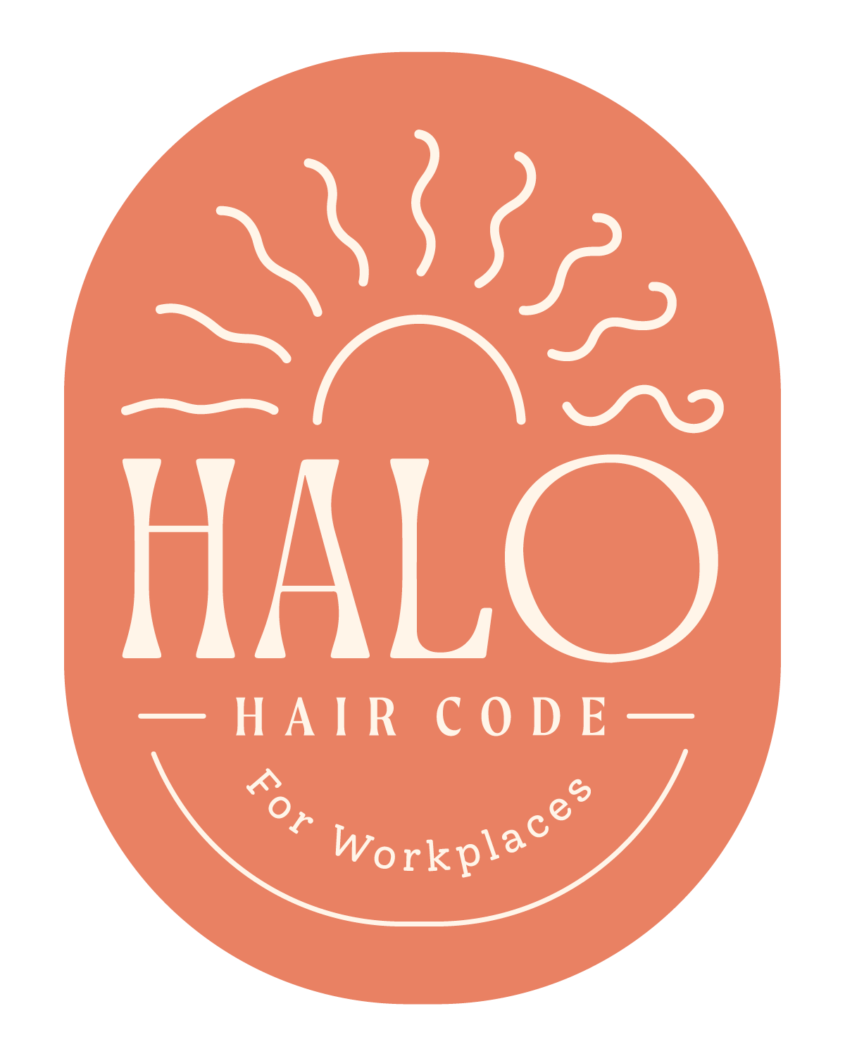 Halo Coral Workplace Sticker